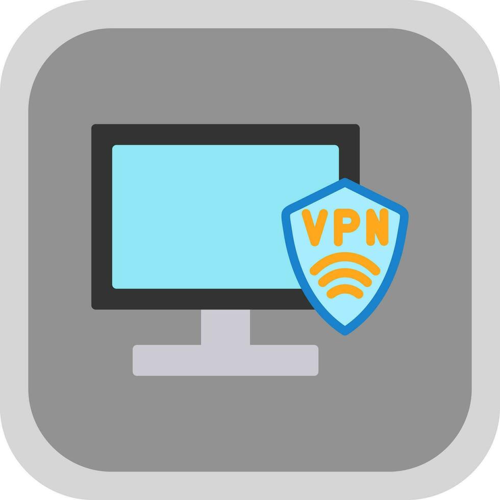 VPN Setup Vector Icon Design