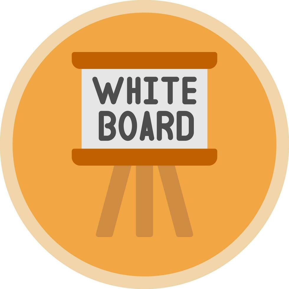 Whiteboard Vector Icon Design