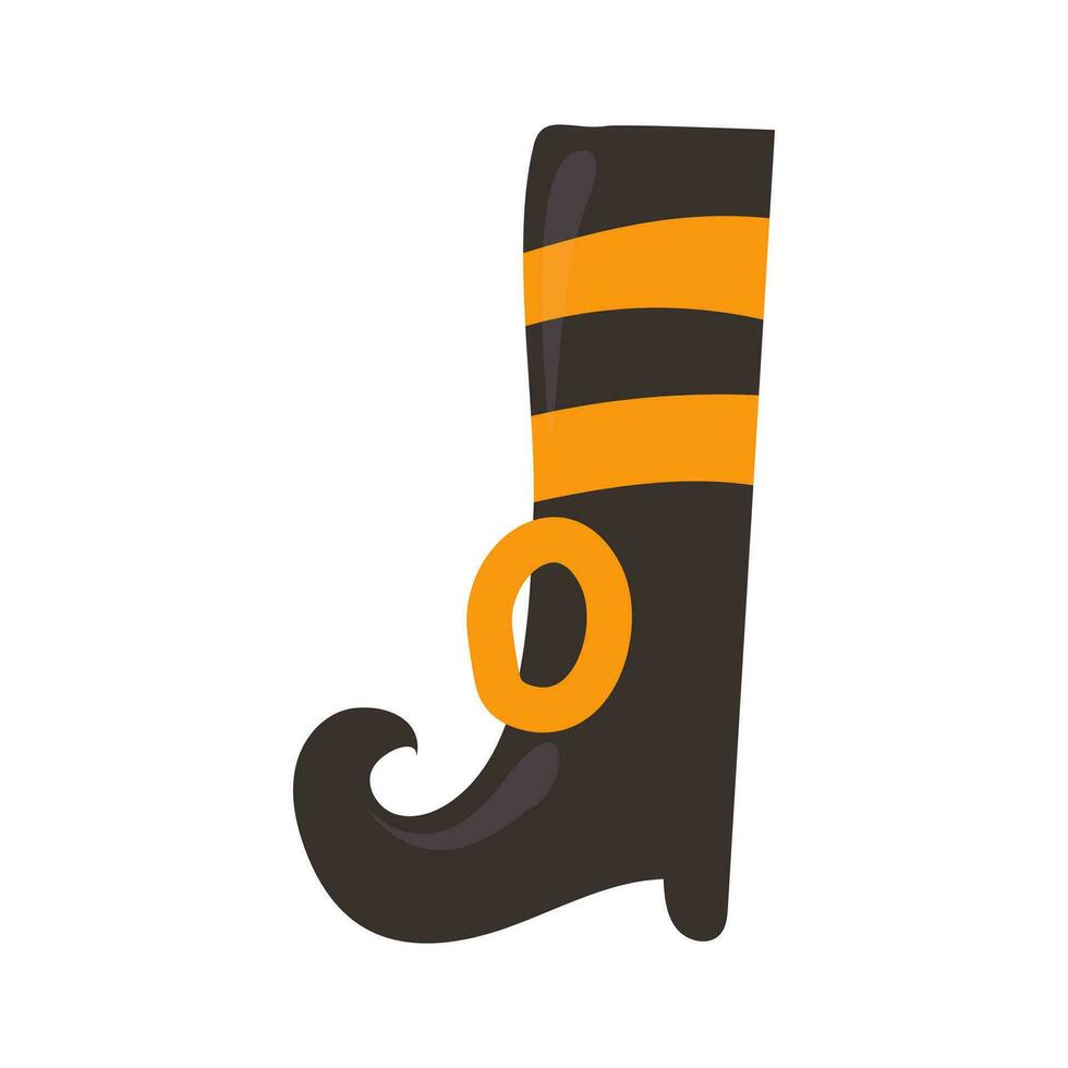 Witch Boots Icon Flat Vector Cartoon Illustration Objects Isolated On witch-boots-icon-flat-vector-cartoon-illustration-objects-isolated-on