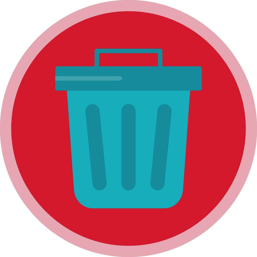 diseño de icono de vector de basura