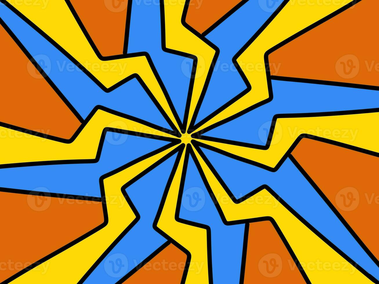 abstract colorful geometric pattern background. photo