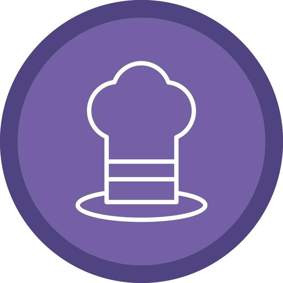 diseño de icono de vector de sombrero de chef