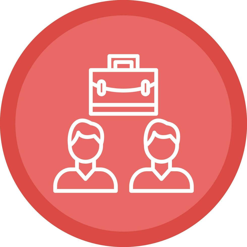 Business meeting Vector Icon Design