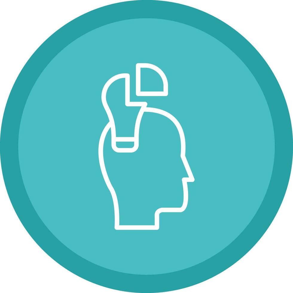 Problem solving Vector Icon Design