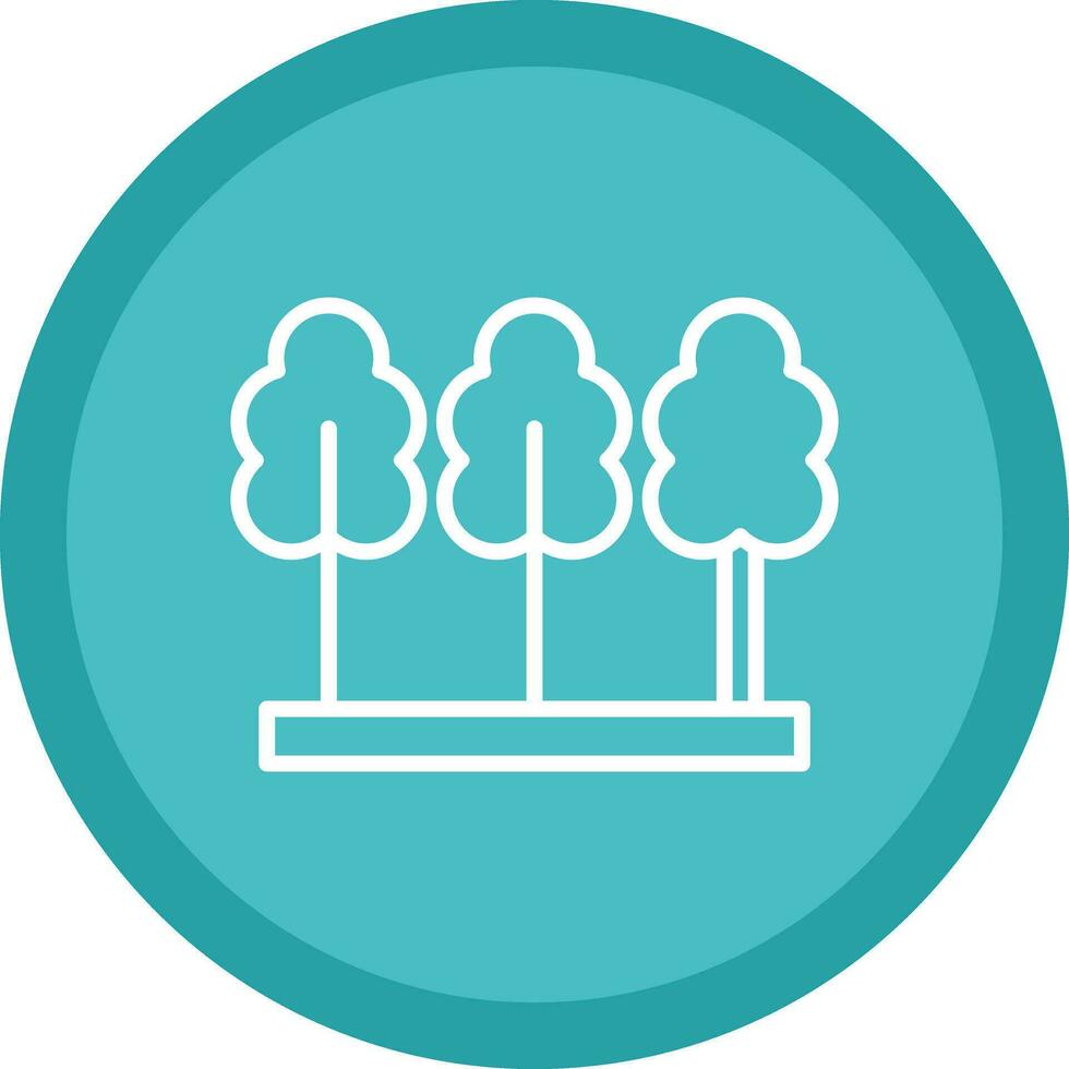 Trees Vector Icon Design