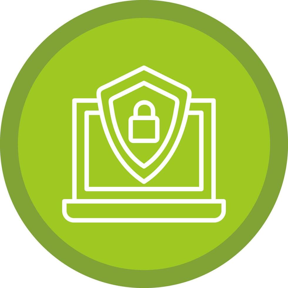 System Security Vector Icon Design