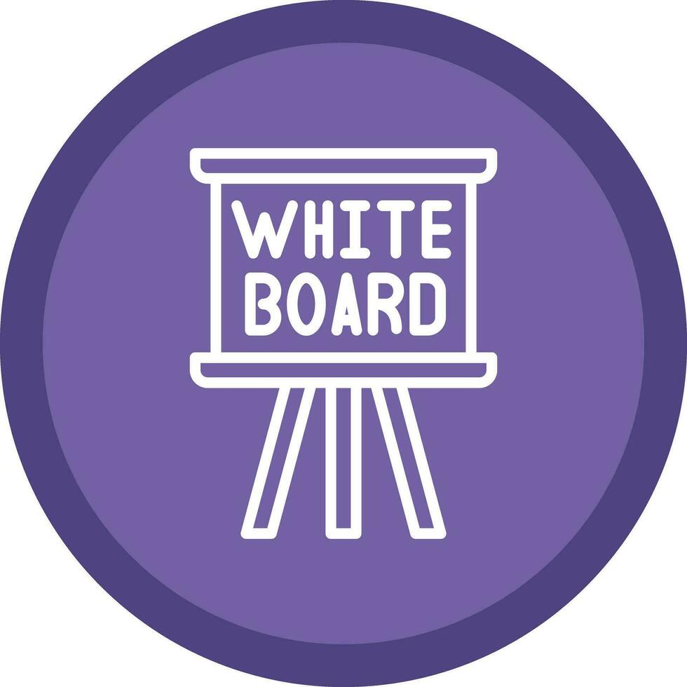 Whiteboard Vector Icon Design