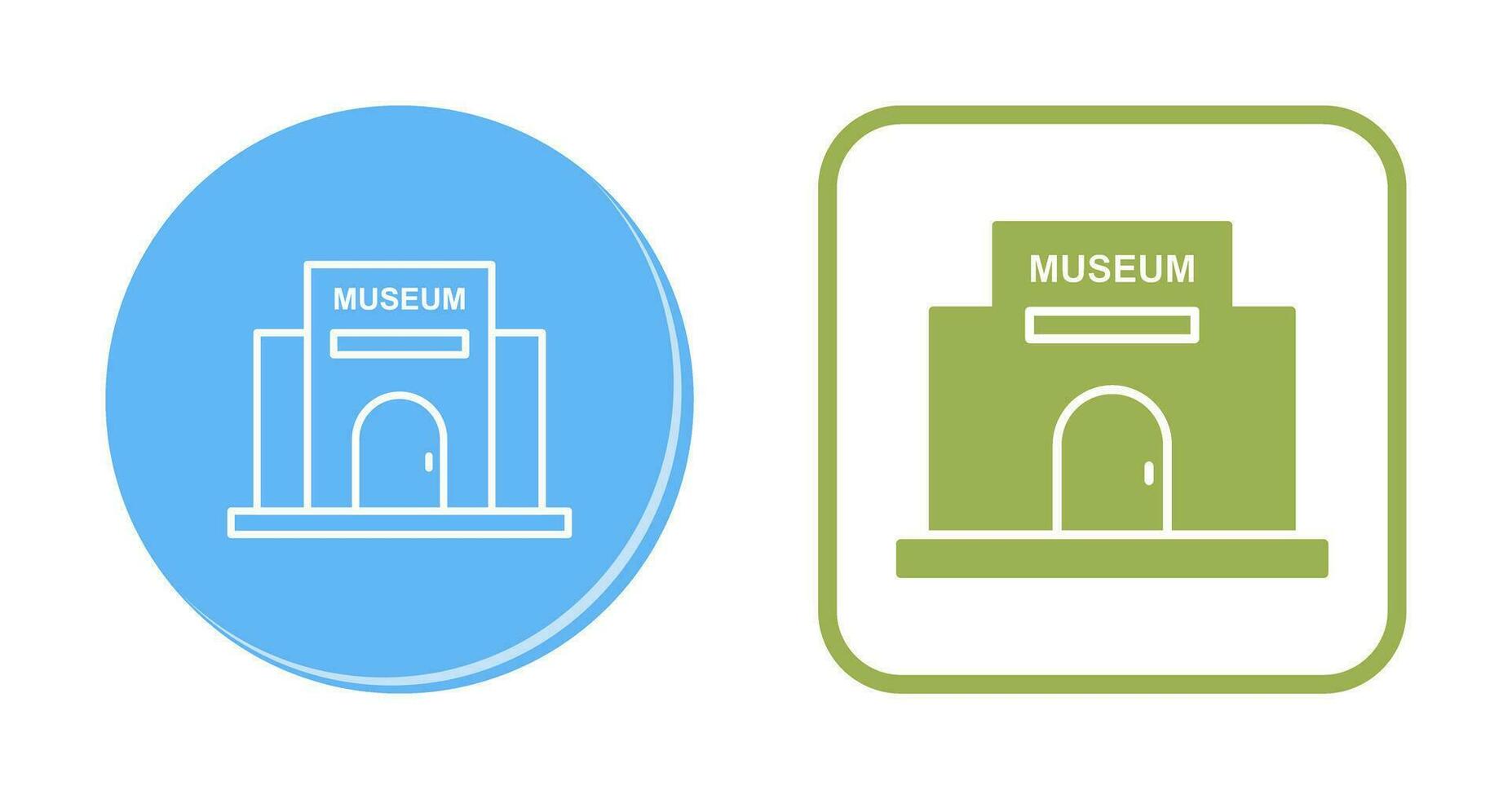 Museum Building Vector Icon