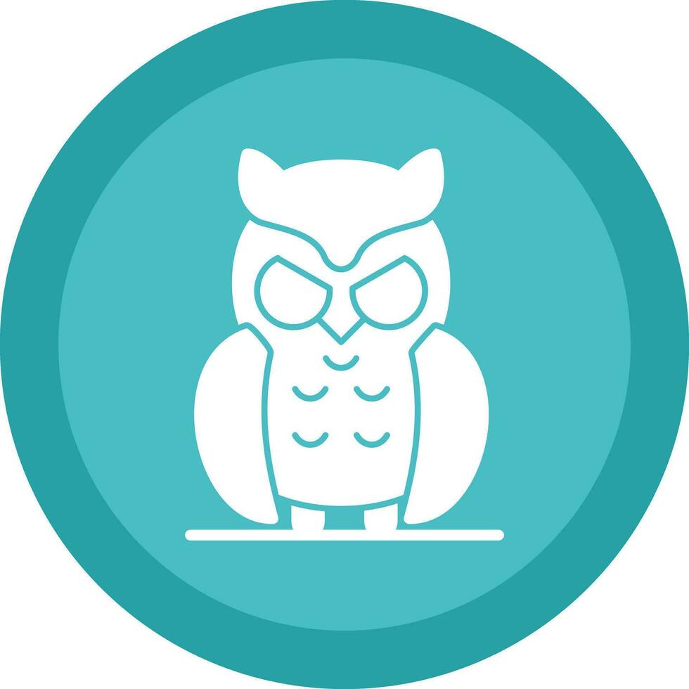 Owl Vector Icon Design