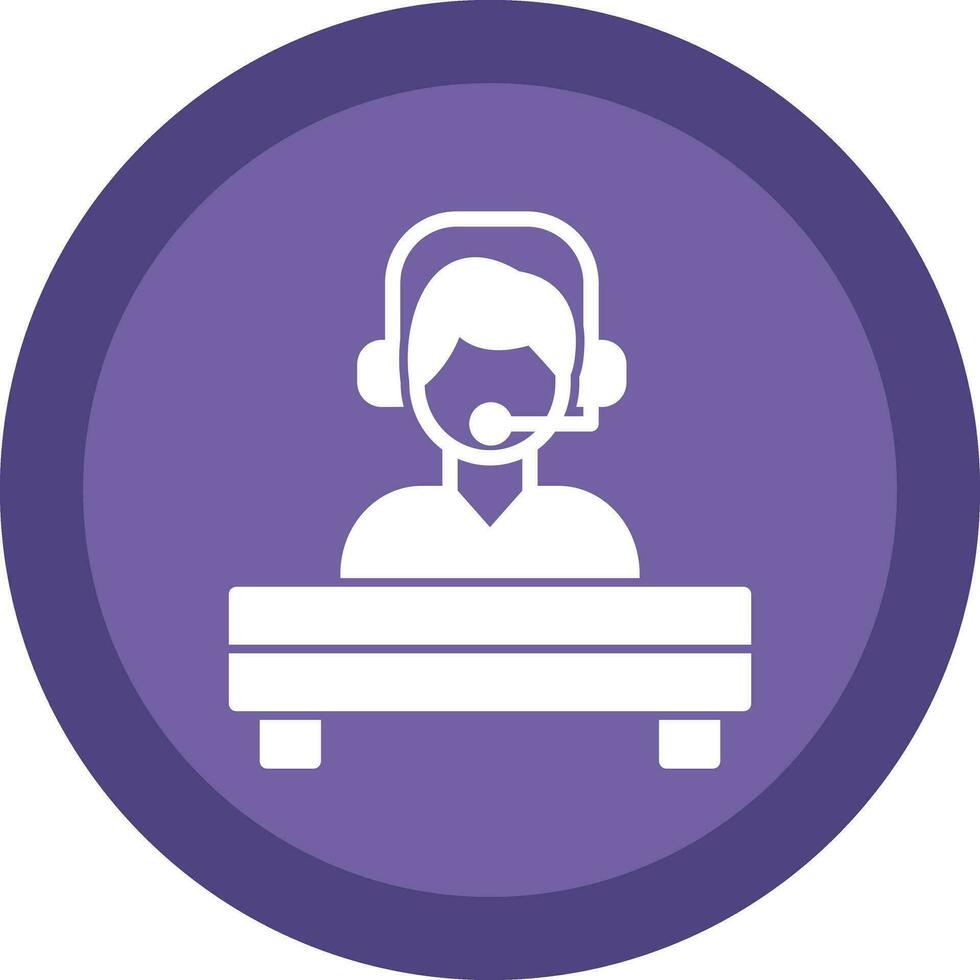 Help Desk Vector Icon Design