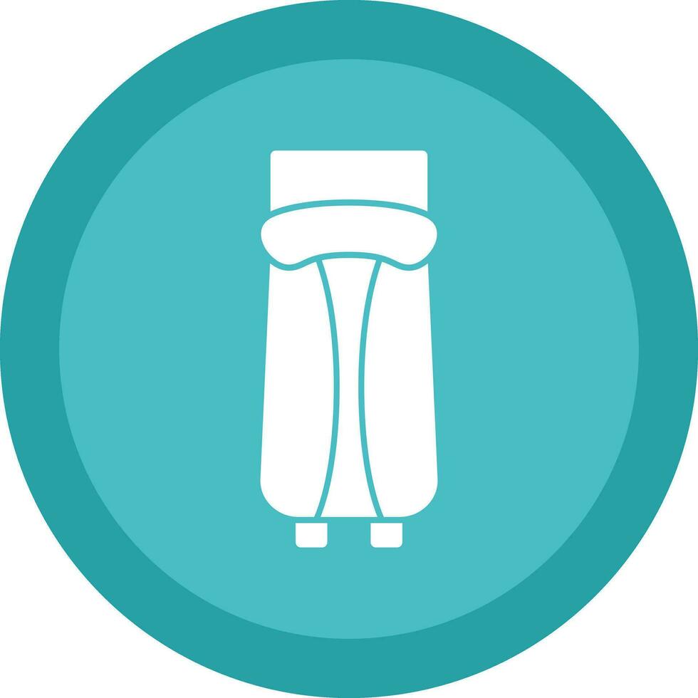 Sleeping bag Vector Icon Design