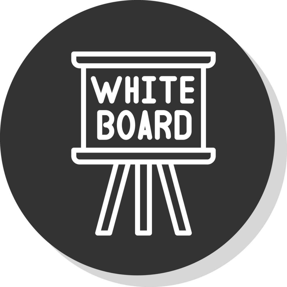 Whiteboard Vector Icon Design