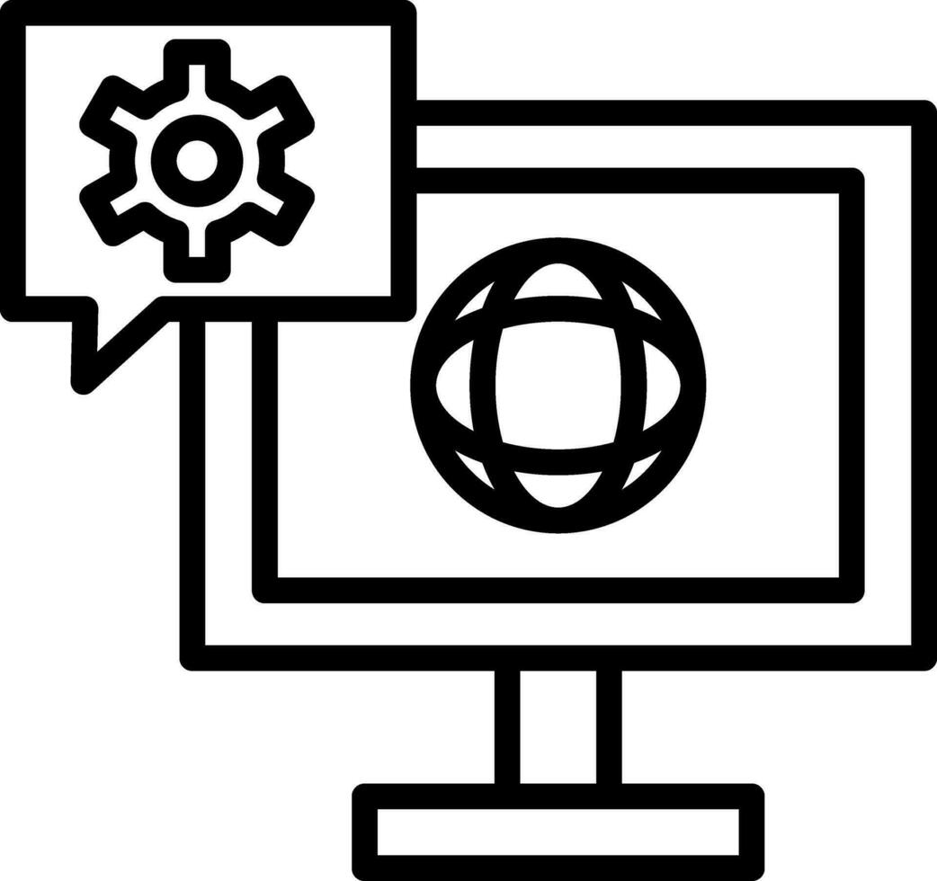 Computer science Vector Icon Design