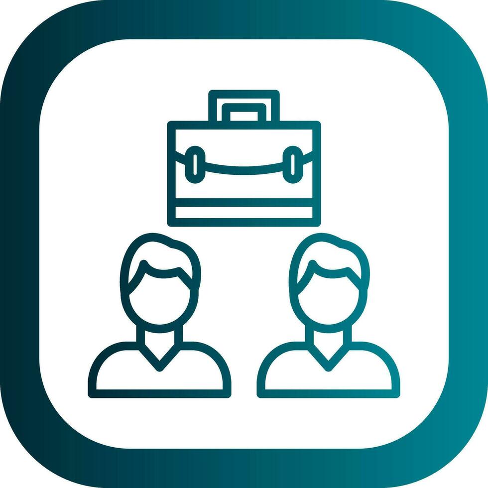 Business meeting Vector Icon Design