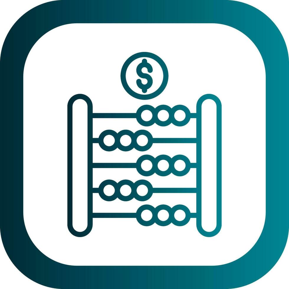 Abacus Vector Icon Design