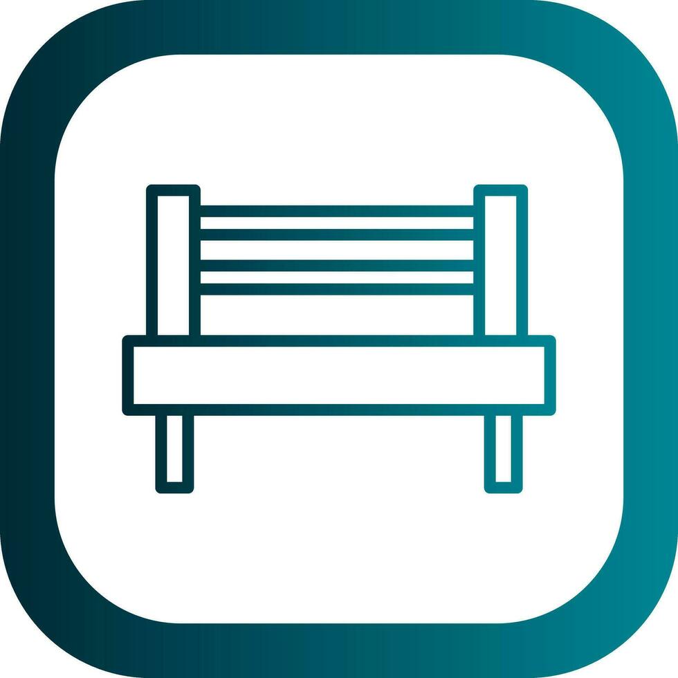 Bench Vector Icon Design