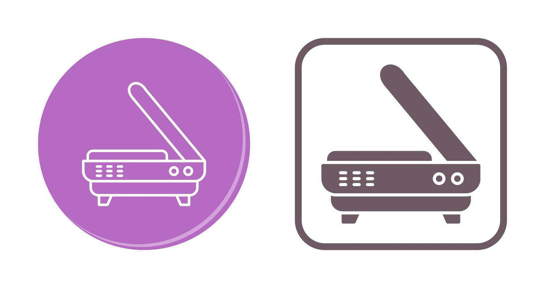 Scanner Vector Icon