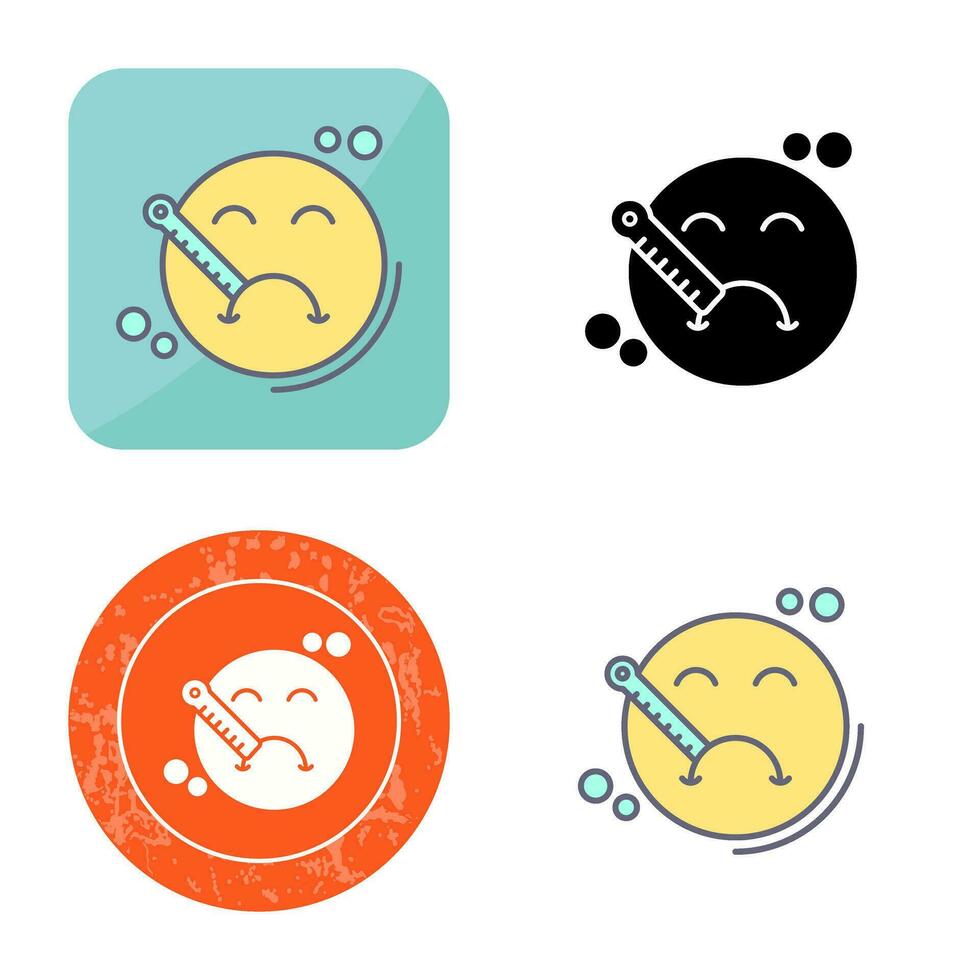 Sick Vector Icon