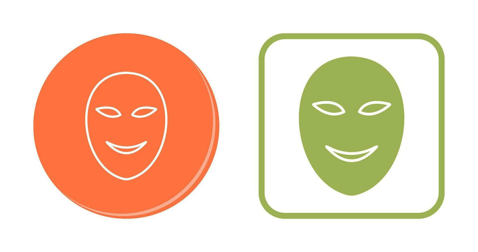 Ancient Face Mask Vector Icon