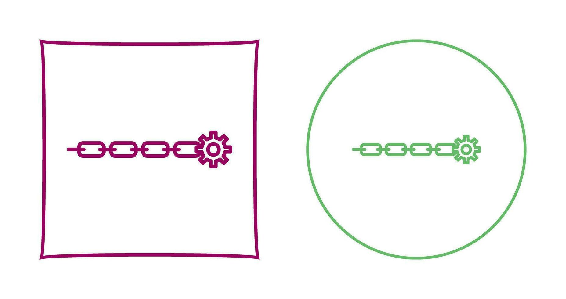 Unique Link Sales Vector Icon