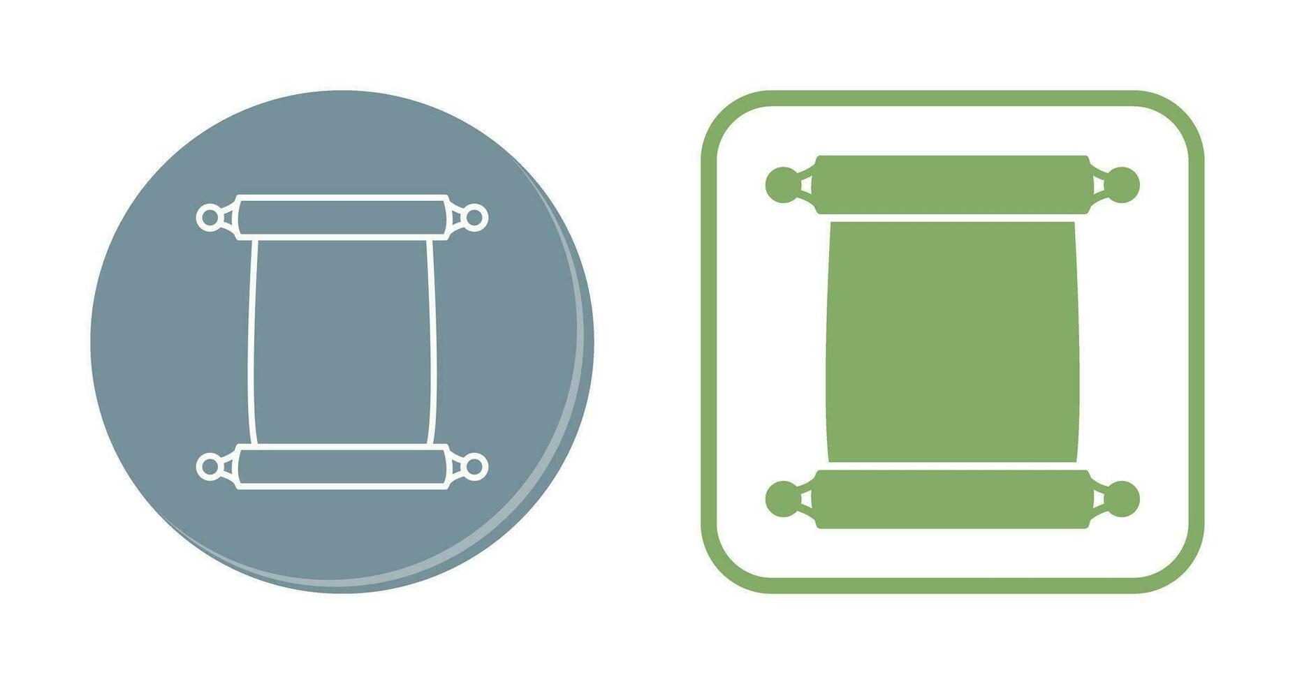 Scroll of Paper Vector Icon