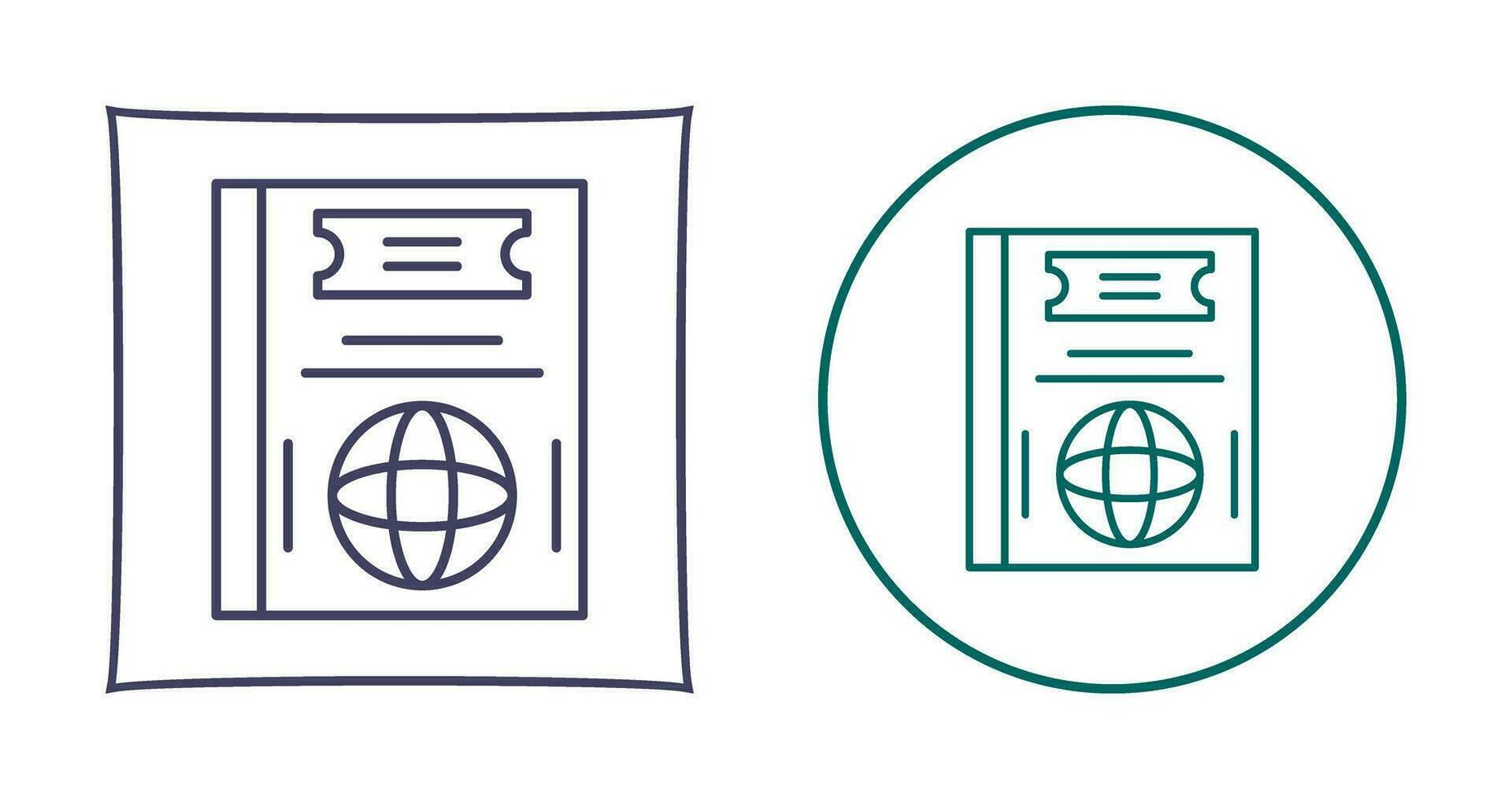 Passport Vector Icon