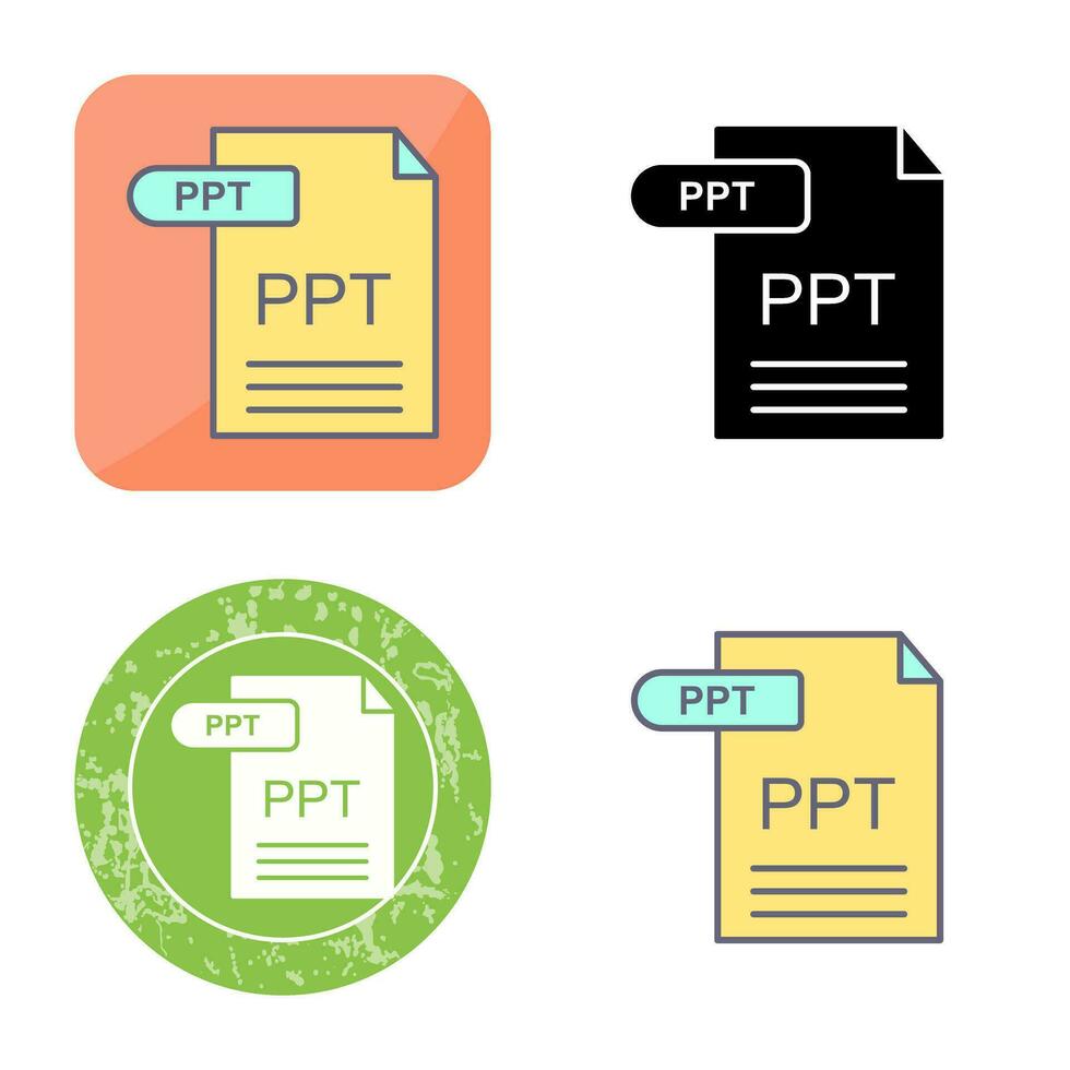 PPT Vector Icon