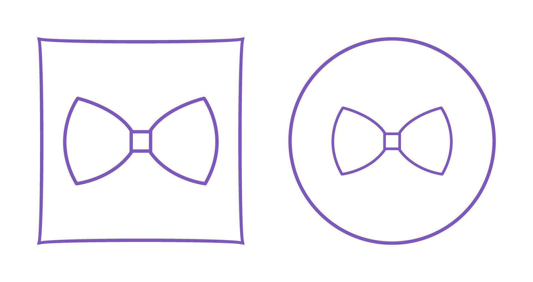 Bow Tie Vector Icon