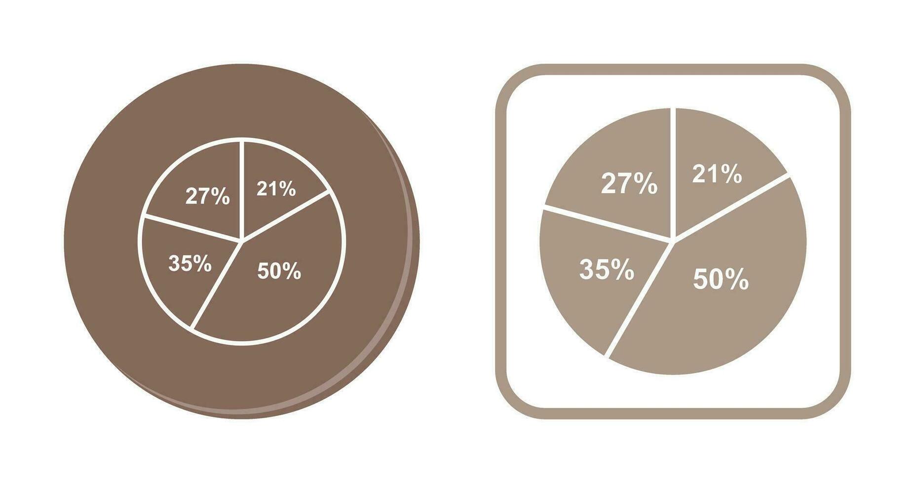 Pie Chart Vector Icon