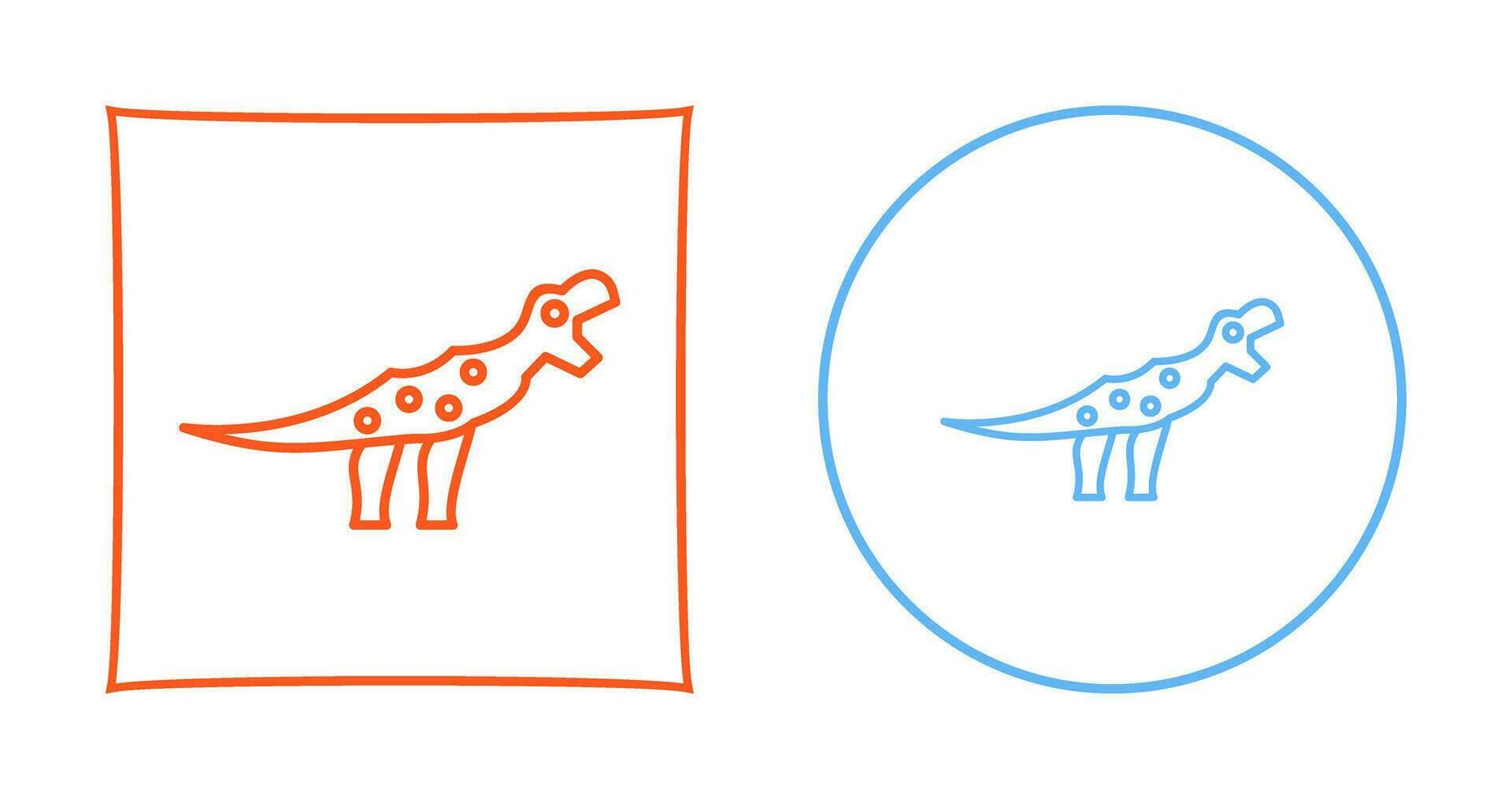 Dinosaur Vector Icon