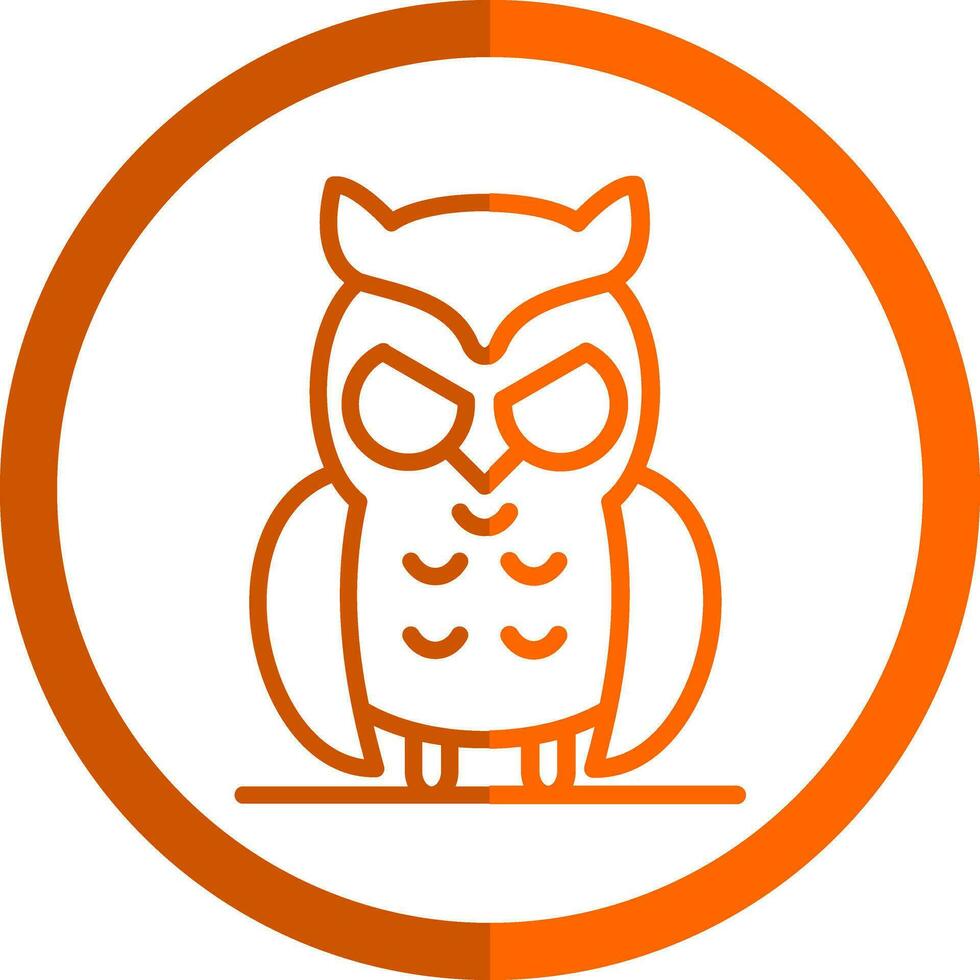 Owl Vector Icon Design