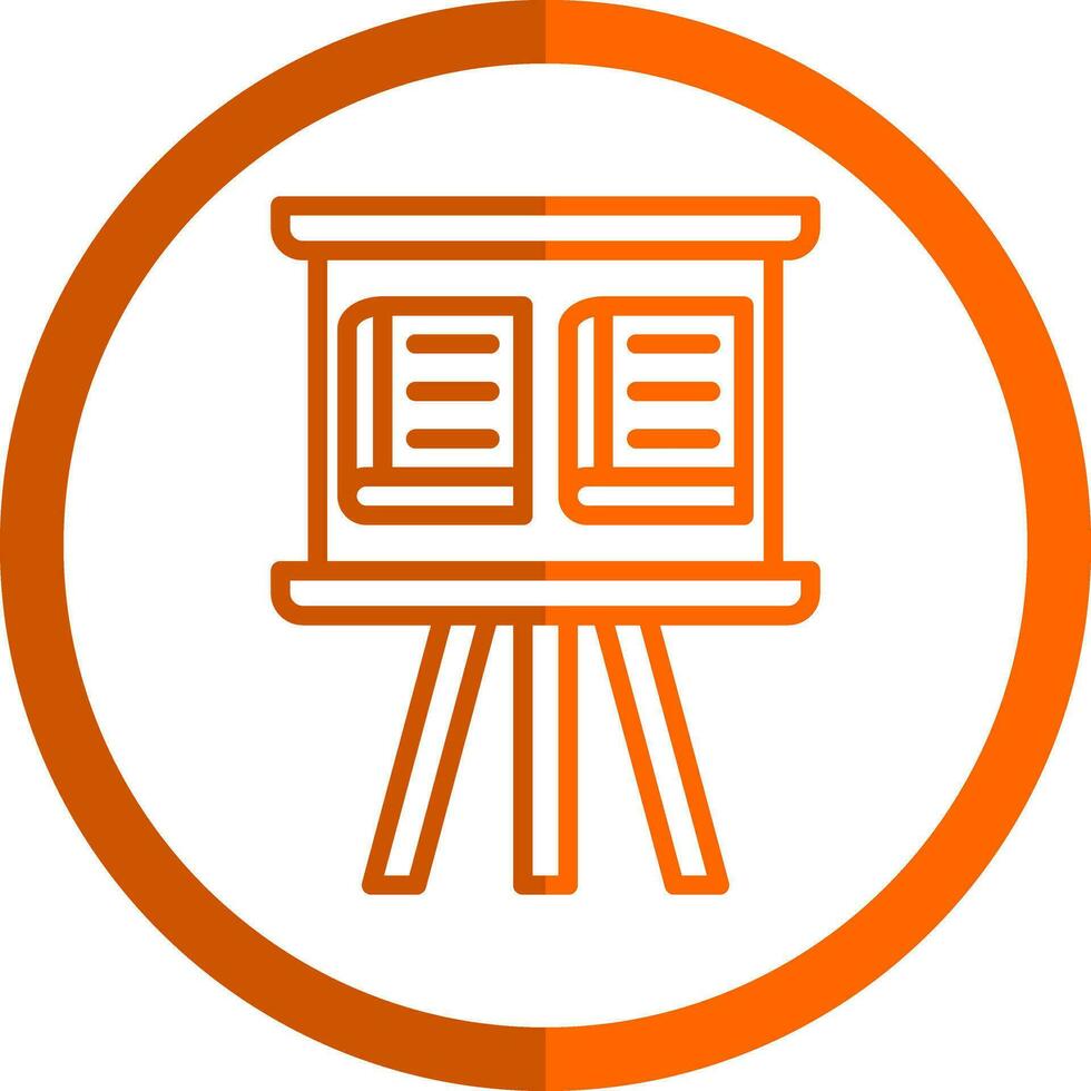 Whiteboard Vector Icon Design