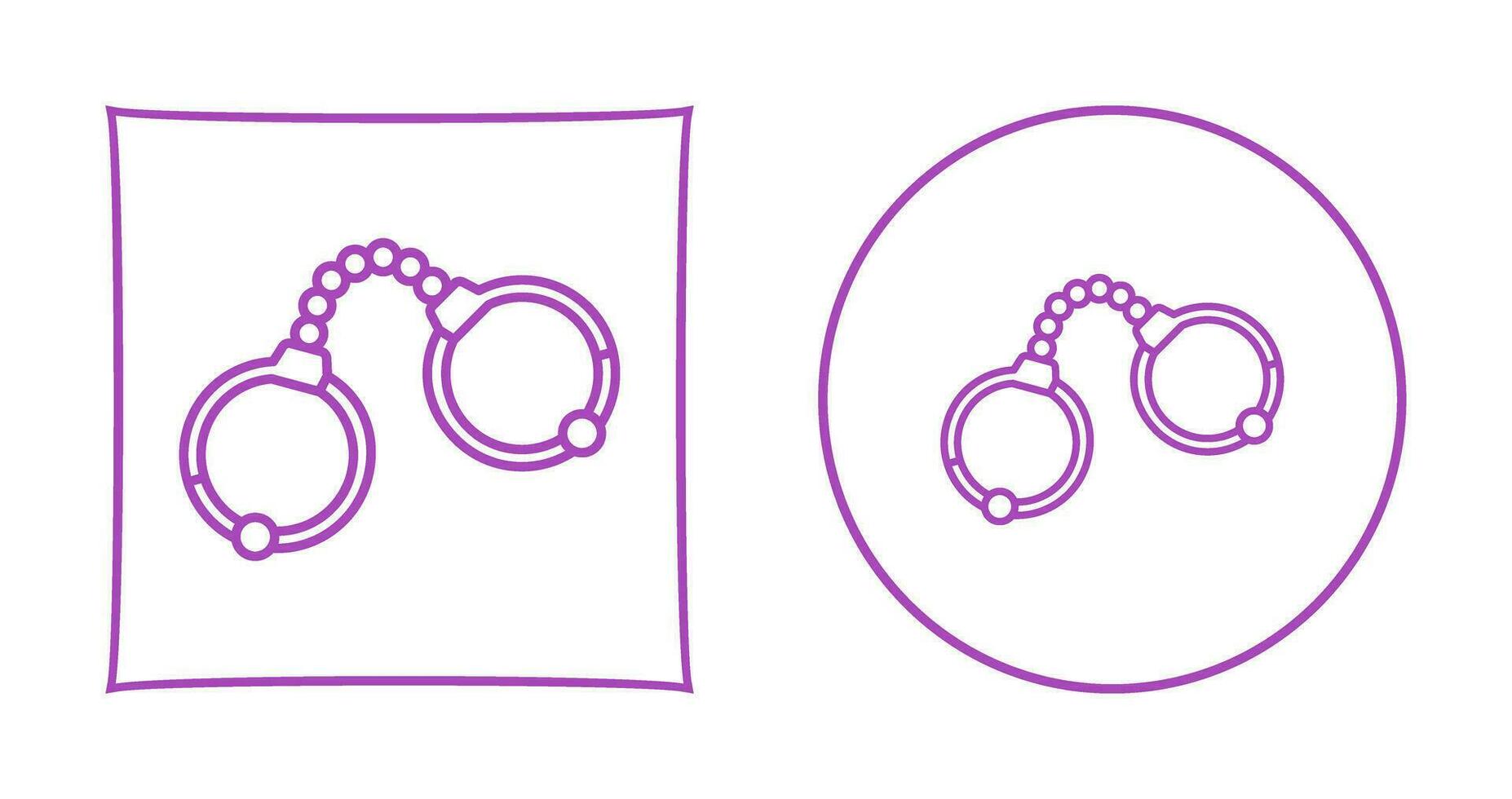 Handcuffs Vector Icon