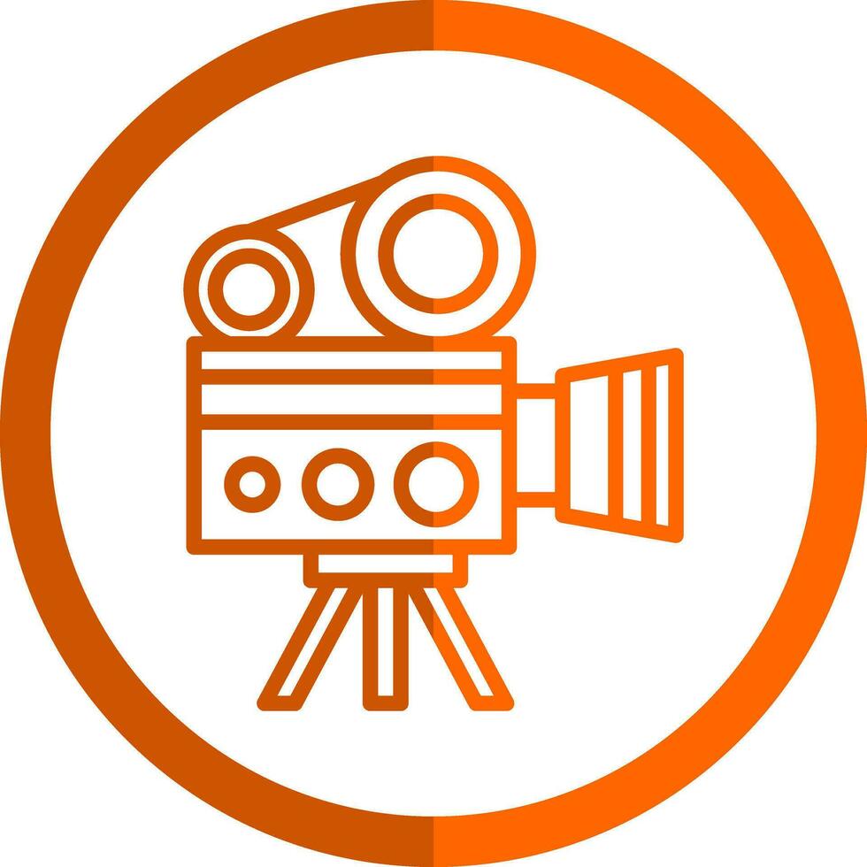 diseño de icono de vector de cámara de video