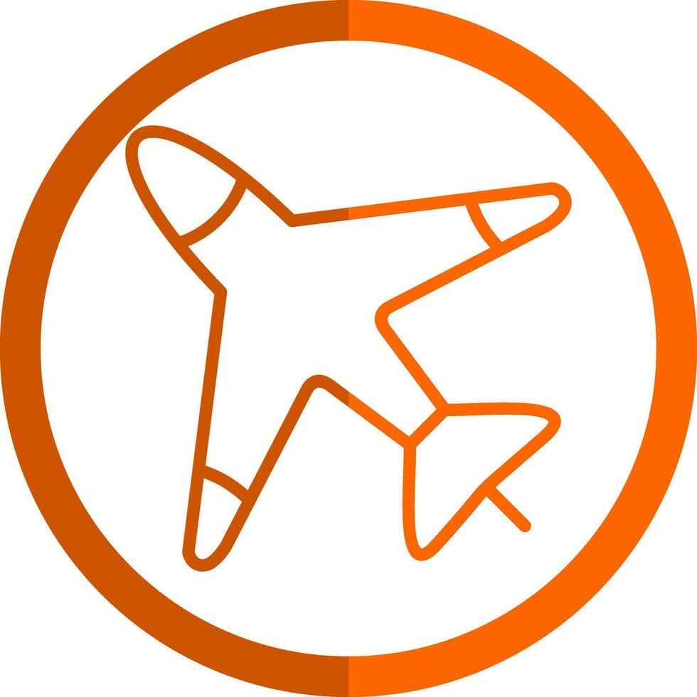 Plane Vector Icon Design