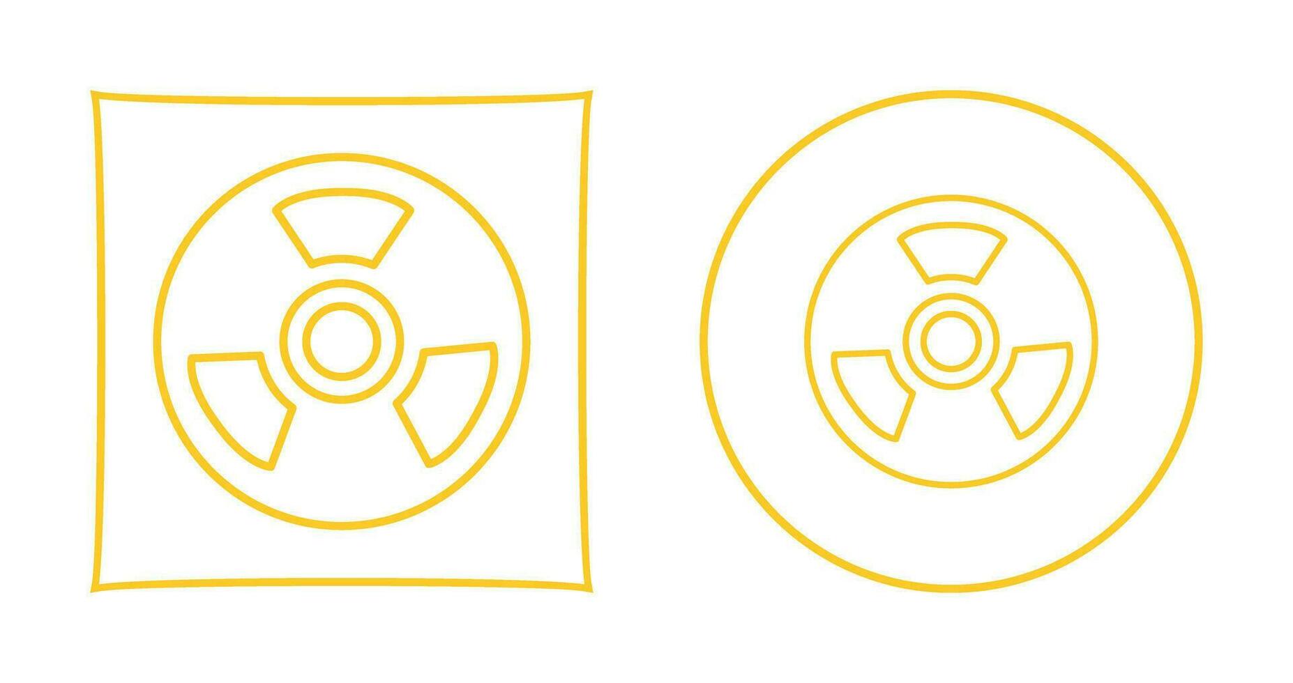 Nuclear Vector Icon