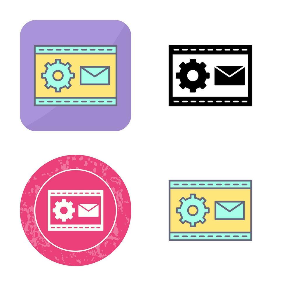 Unique Blogging Service Vector Icon