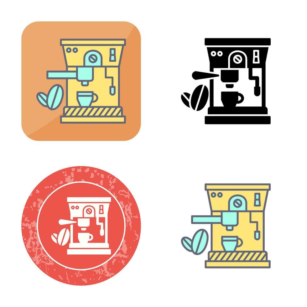 Coffee Machine Vector Icon