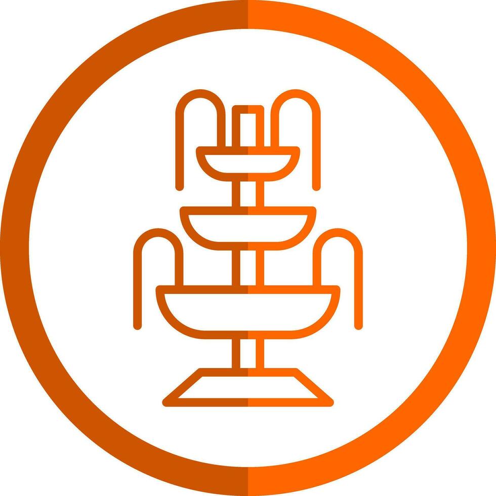 Fountain Vector Icon Design