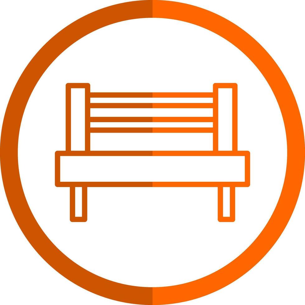 Bench Vector Icon Design
