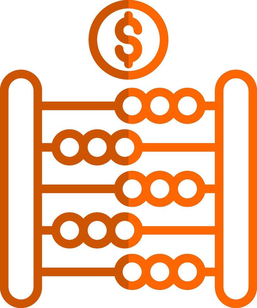 Abacus Vector Icon Design