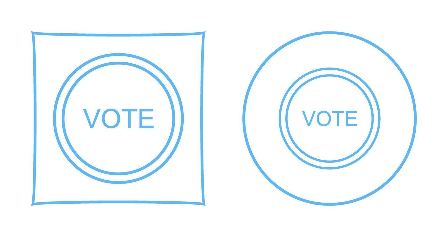 Vote Link Vector Icon
