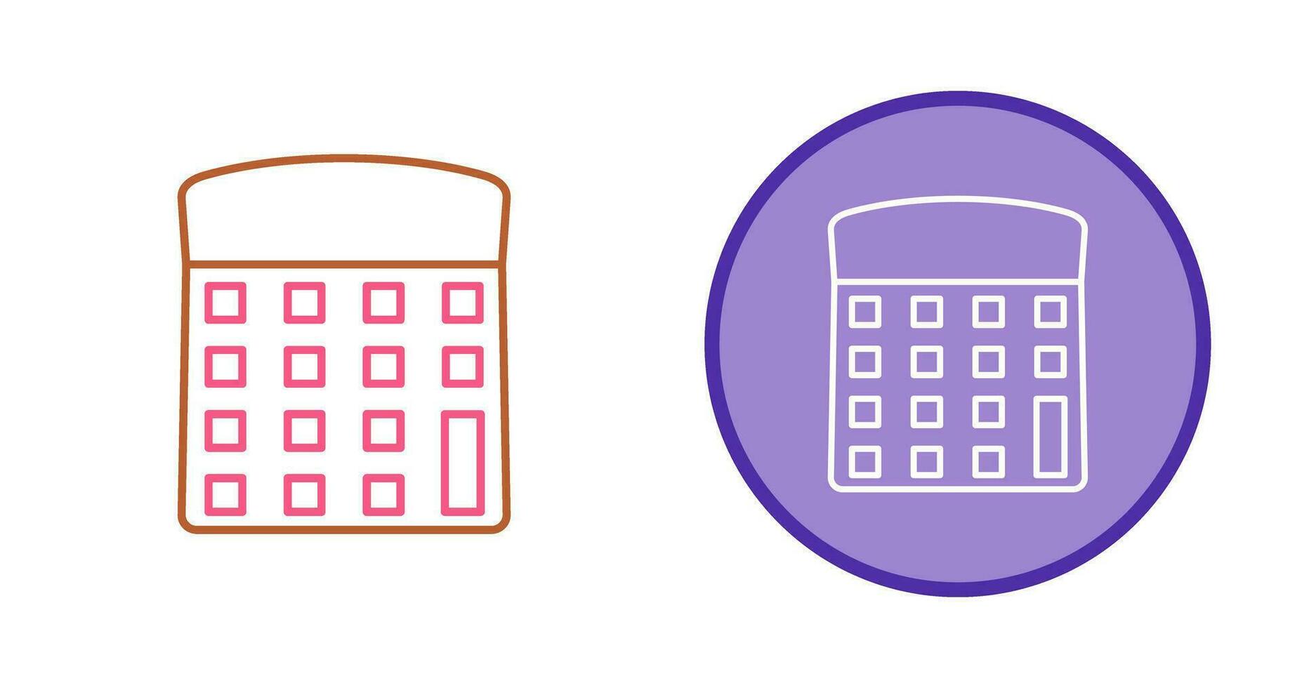 Unique Calculator Vector Icon