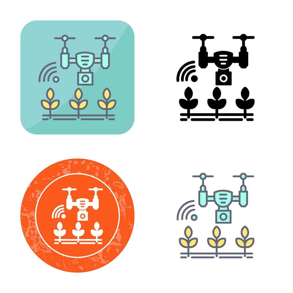 Smart Farm Vector Icon