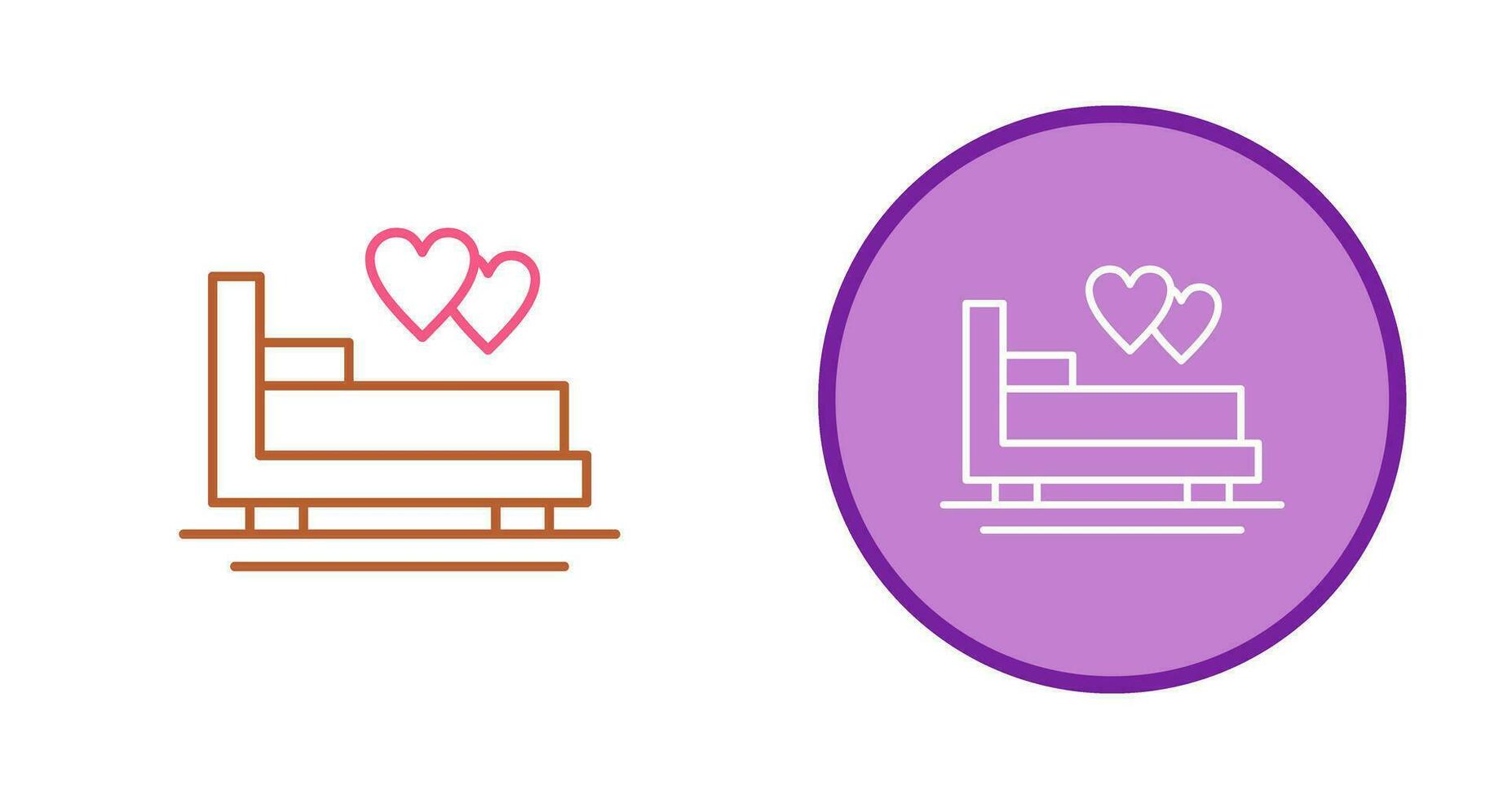 Honeymoon Vector Icon
