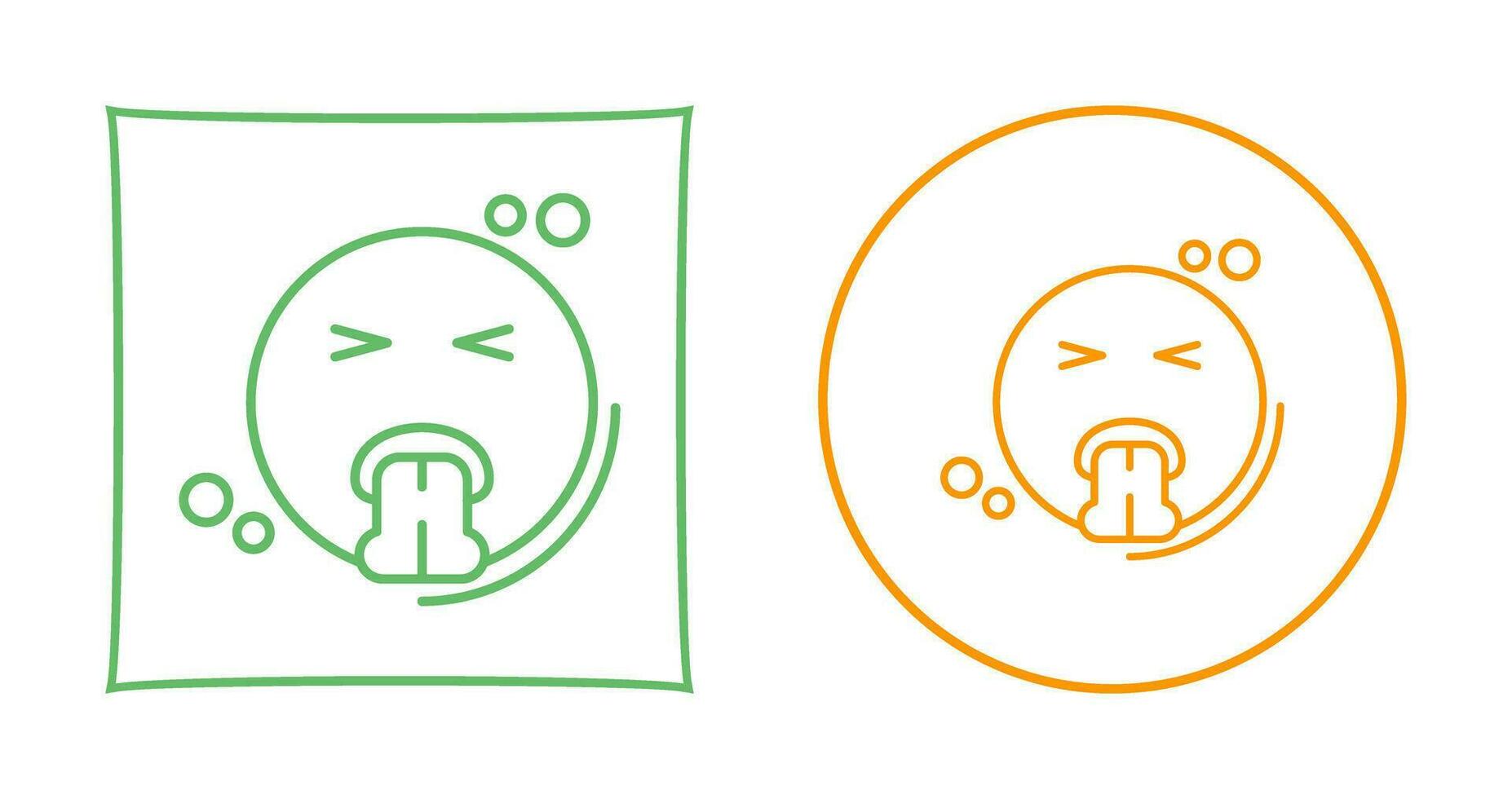 Vomit Vector Icon