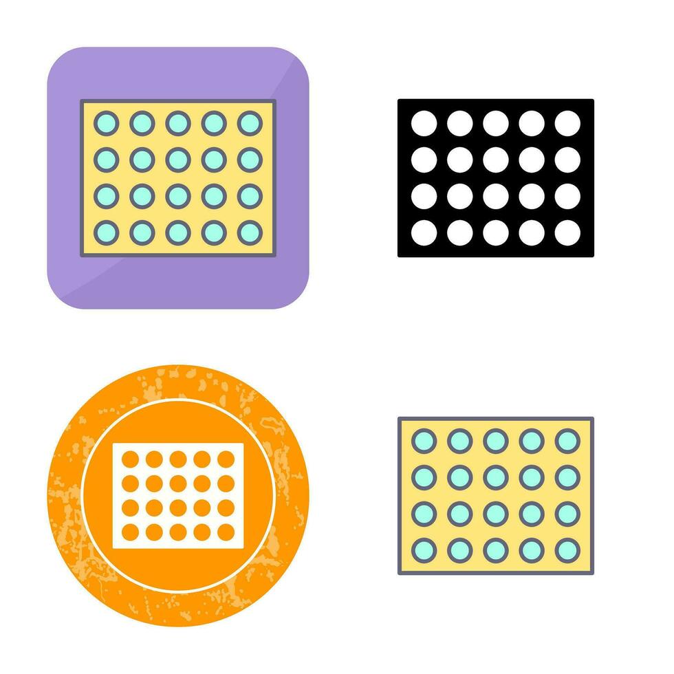 Colored Palette Vector Icon