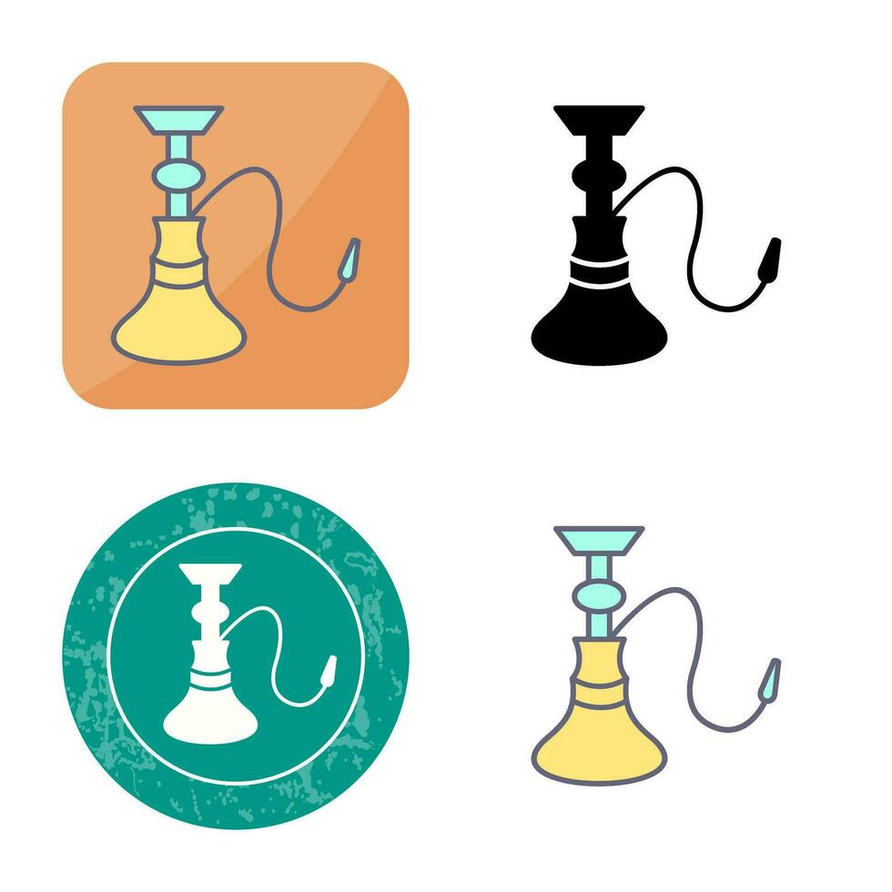 icono de vector de cachimba único