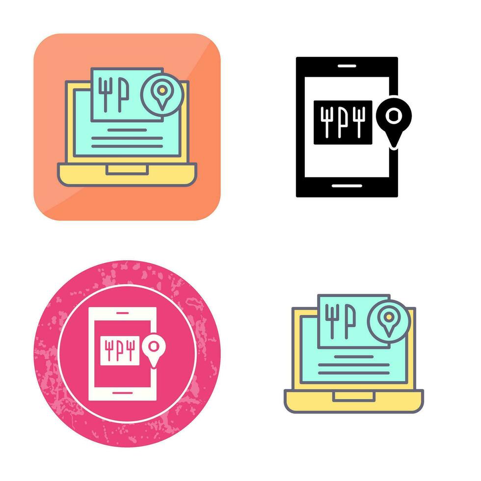 Food Delivery Vector Icon