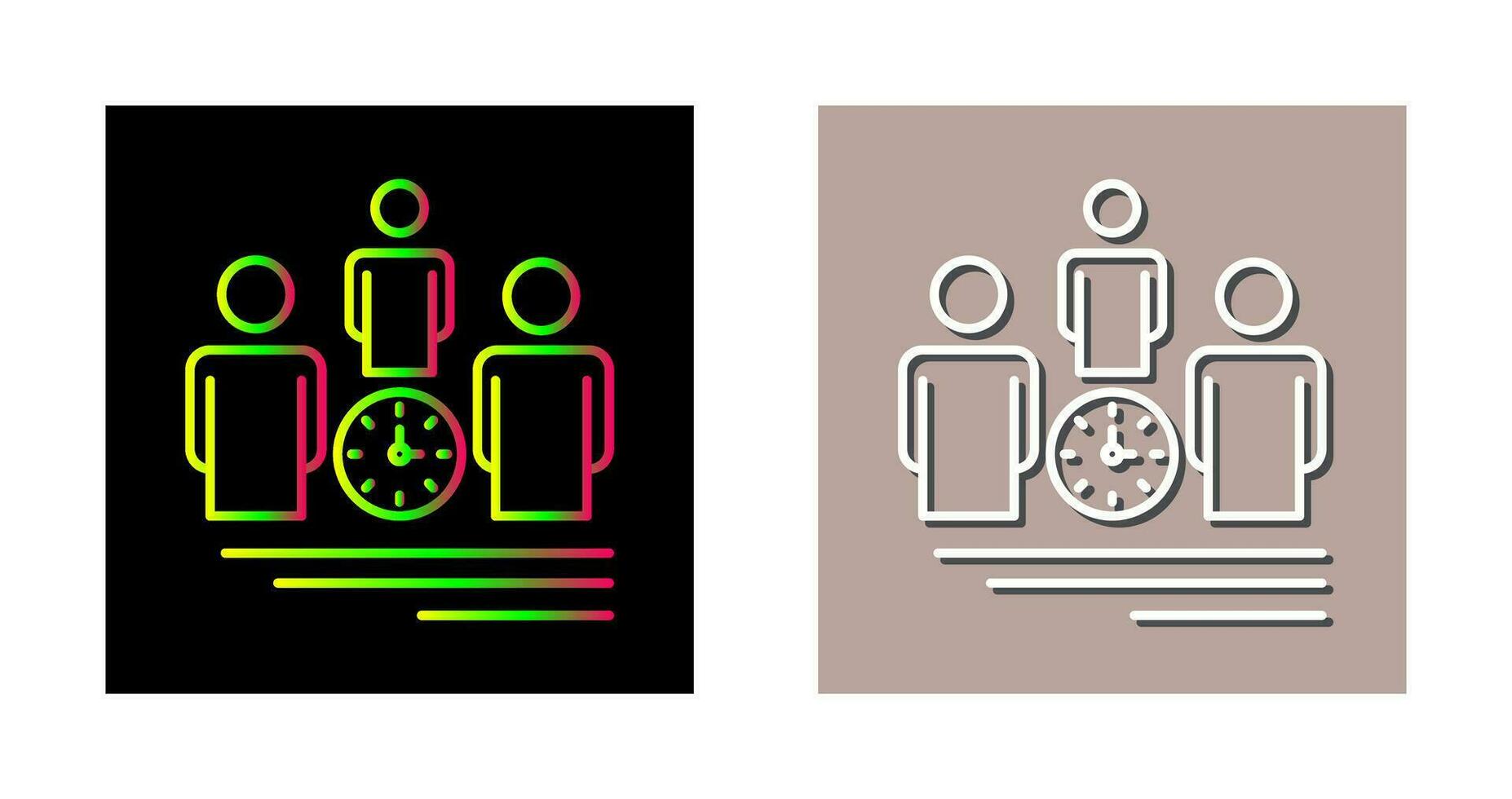 Team Management Vector Icon